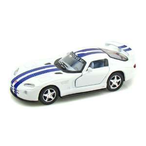 Dodge Viper GTSR 1/36 White: Toys & Games
