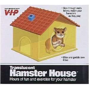  Vo Toys Plastic 1 Story Translucent Hamster House: Pet 