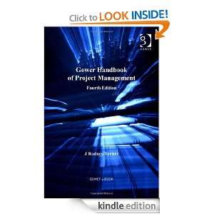 Gower Handbook of Project Management Rodney Turner  