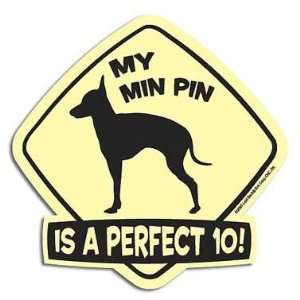  My Min Pin Is a Perfect 10 Magnet 