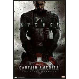   Captain America Movie 22x34 Poster The First Avenger: Home & Kitchen