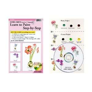Daniel Smith Learn To Paint with Watercolors Art Acivity Kit, Floral 