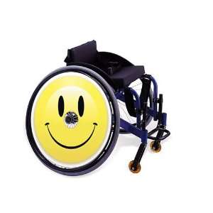  Smiley Face Manual Wheelchair Spoke Guards (pair): Health 