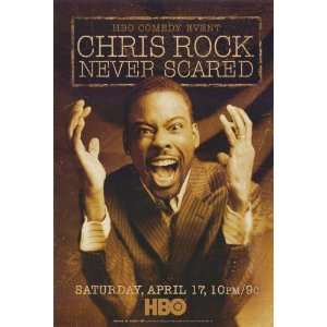  Chris Rock Never Scared 11x17 Poster