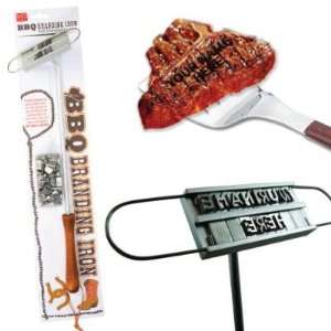  Dci Bbq Branding Iron For Personalized Grilling Patio 