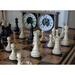   of Staunton 4 Inch Classic Series Chess Set in Boxwood: Toys & Games