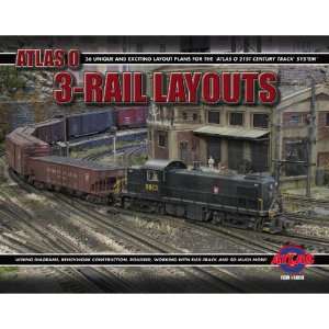  Atlas 6008 36 3 Rail Layouts Book Toys & Games