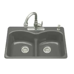Kohler K 6626 3 58 Langlade Smart Divide Self Rimming Kitchen Sink 
