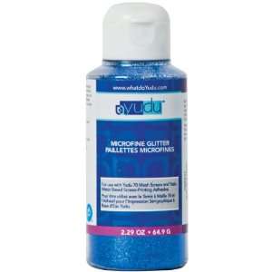  Yudu Microfine Glitter 2 Oz. Bottle Blue Electronics