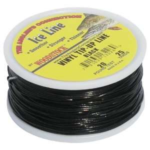   Connection Vinyl   Coated Tip   up Line 25   yds.: Sports & Outdoors