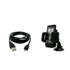   Cable (Black) + Car Dashboard Mount [EMPIRE Packaging]: Electronics