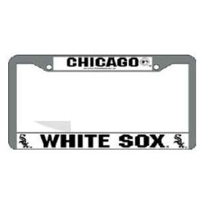 Chicago White Sox CHROME License Plate Frame Sports 