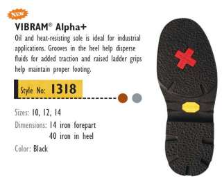 VIBRAM 1318 Alpha+ Rubber Full Sole 1 Pair  Shoe Repair  