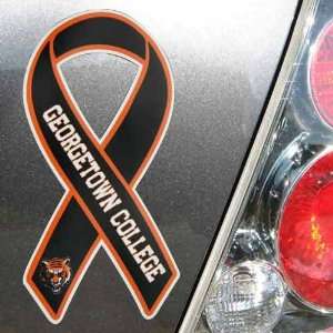    NCAA Georgetown College Tigers Ribbon Magnet: Sports & Outdoors
