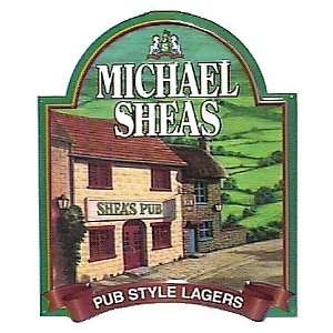  Original Michael Sheas Tin Pub Sign SHEA Health 