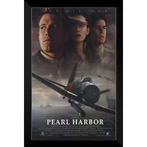   : Pearl Harbor FRAMED 27x40 Movie Poster: Ben Affleck: Home & Kitchen