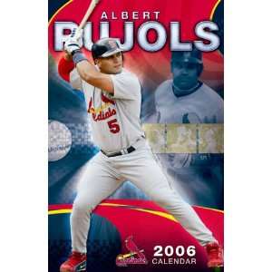  Albert Pujols St. Louis Cardinals 11 X 17 2006 Wall 