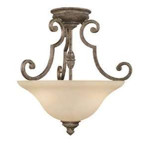  Capital Lighting Ceiling Pendants 3588 2 Light Semi Flush 