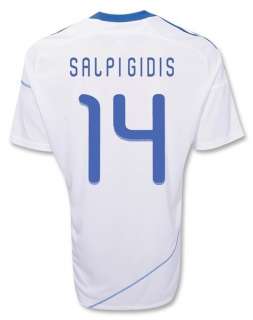 Greece Hellas Soccer Team Jersey Shorts SALPIGIDIS #14  