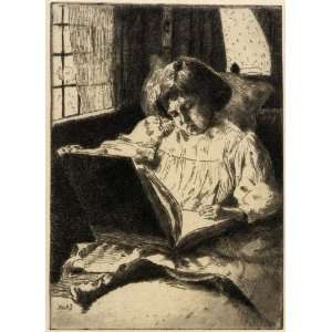   Julian Alden Weir   24 x 34 inches   The Picture Book