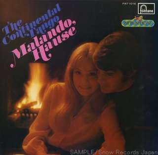 52828  HAUSE & MALANDO the continental tango JAPAN Vinyl  