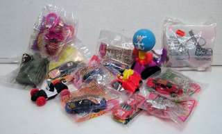 Taco Bell/Burger King/McDs Fast Food Toy Mixed Lot  