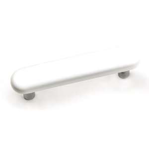  Laurey 3842 Cabinet Hardware 3 Inch Pull, White