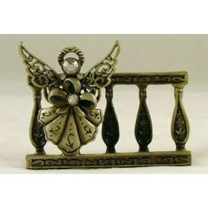  Jewelled AngeL Wings Name Business Card Holder New: Home 
