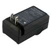 Battery charger with foldable AC plug DC Cigarette lighter adapter 