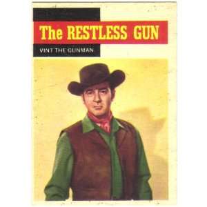   Topps TV Westerns Trading Card #54 The Restless Gun: Vint the Gunman