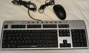 COMPAQ Keyboard KU 0133 w/ Mouse Very Clean  