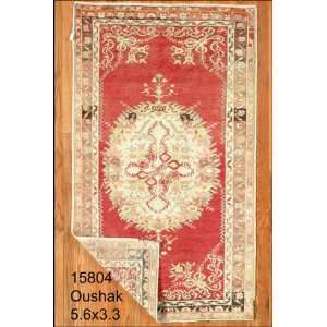  3x5 Hand Knotted Oushak Turkey Rug   33x56