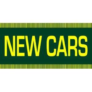  3x6 Vinyl Banner   New Cars 