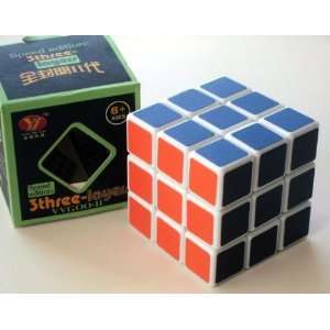  Type D YongJun YJ 3x3 Speed Cube II VVGOO II   White Toys 