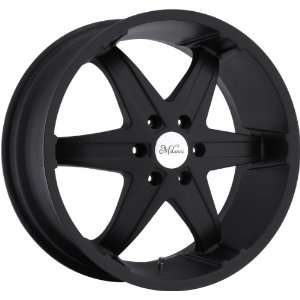   Kool Whip 6 6x114.3 6x4.5 +18mm Black Wheels Rims Inch 22 Automotive