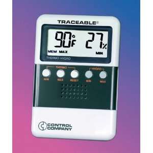 Control Company 4096 Humidity/Temperature Meter with Dual Min/Max 