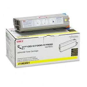   Toner Cartridge, Yields 10,000 Pages, Yellow