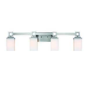 Golden Lighting 4444 BA4 PW 33.5 Inch W by 8.25 Inch H by 5.25 Inch E 