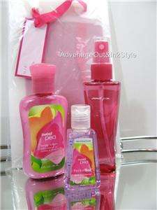 NEW Bath & Body Works Sweet Pea Gift Set with Gift Bag & Tissue 