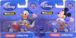   set of 2 different Licensed Classic Disney diecast cars 164 S scale