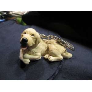  Yellow Lab 3 D Resin Keychain: Everything Else