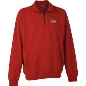  Antigua Montreal Canadiens Revolution 1/4 Zip Sweatshirt 