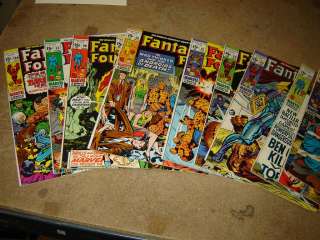 FANTASTIC FOUR #72 100 Marvel Comics 1968 Silver Surfer  