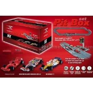   32nd Scale Digital Slot Car System F1 w/Pit Box 2008: Toys & Games