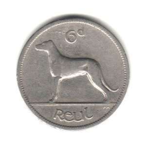  1928 Ireland 6 Pence Coin KM#5   Irish Free State 