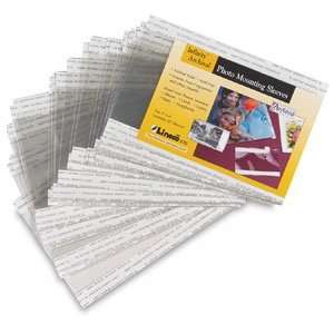 Lineco Archival Photo Mounting Sleeves   3frac12; x 5, Sleeves, Pkg of 