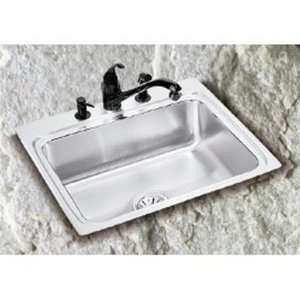  Elkay Kitchen Sink   1 Bowl Lustertone LRADQ252145R2