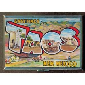  VINTAGE TAOS POST FUN ID CIGARETTE CASE WALLET: Everything 