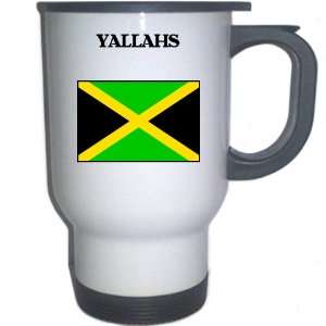  Jamaica   YALLAHS White Stainless Steel Mug Everything 