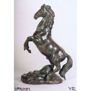  Metropolitan Galleries SRB54021 Leaping Horse Bronze: Home 